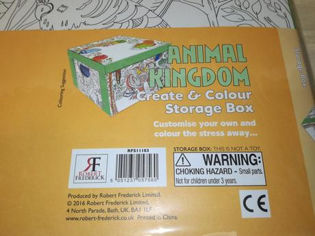 Ulozny box animal kingdom colour your own nau19, 