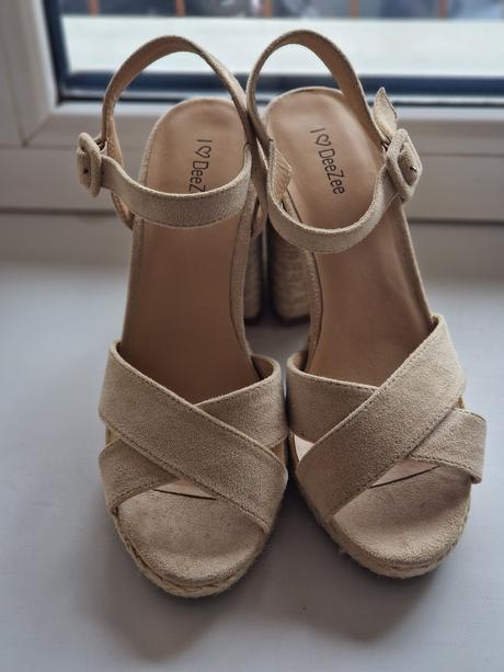 Sandále na 11 cm opätku, 38