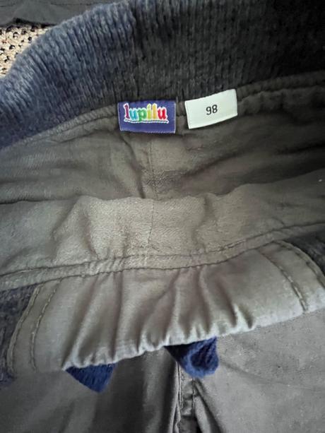 Nohavice 98 zateplené + tričko gratis, lupilu,98