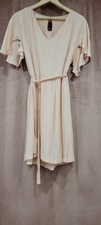 Bledoružové šaty, reserved,38