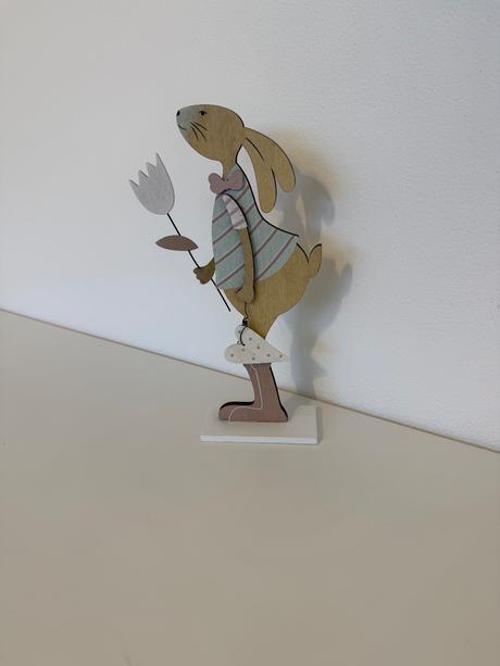 Drevený veľkonočný zajac, 