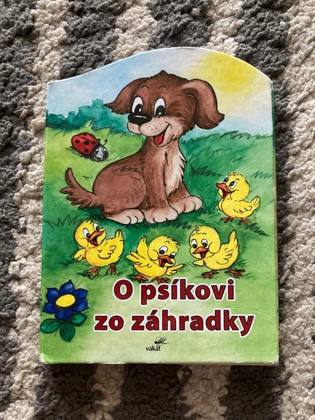 Leporelá pri stole a o psíkovi zo záhradky, 