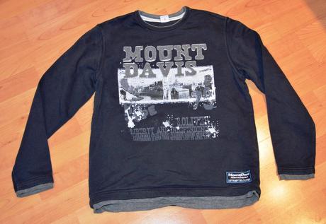 Bavlnena znackova mikina, s.oliver,152