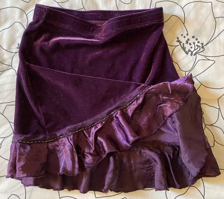 Sametová sukňa zn. bhs v. 98/104, bhs,98