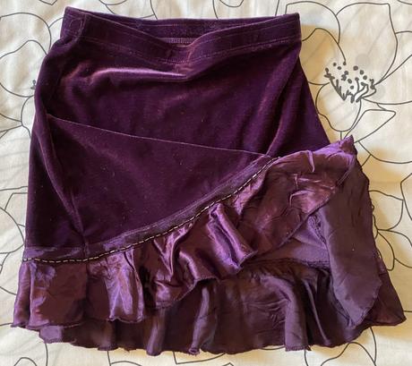 Sametová sukňa zn. bhs v. 98/104, bhs,98