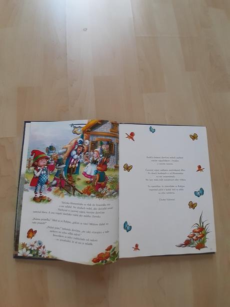 Čarovný modrý vták knižka rozpravkova, 