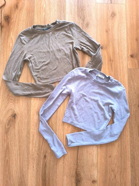 2 ks crop top, zara,s