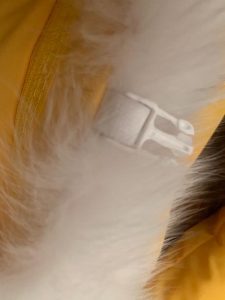 Damsky extravagantny kabat kozuch vetrovka, m