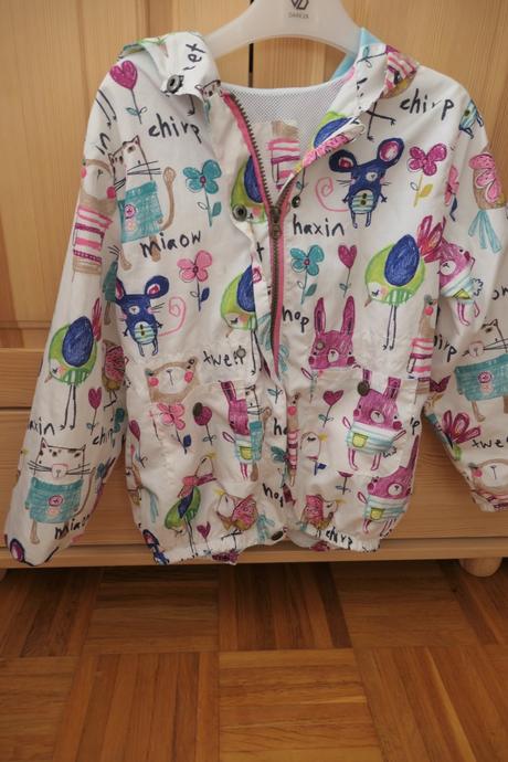 Dievcenska prechodna bundicka s kapucou cca6r., 116