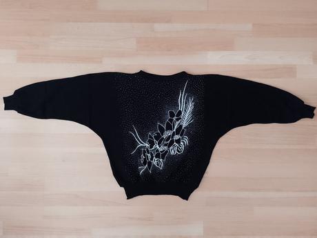 Čierny pulóver v. m/l, l