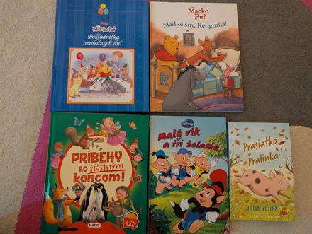 5x rozprávková kniha, 