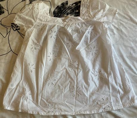 Bavlnená blúzka  s výšivkou - madeira v.42, south,42