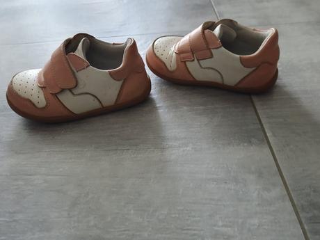 Detské kožené tenisky, little blue lamb,24