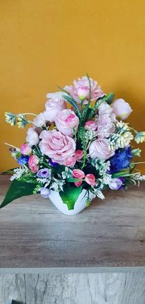 Veľkonočné a celoročné dekorácie na stôl, 