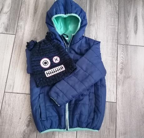 Prechodná bundička ( čiapka grátis) - 110, pepco,110