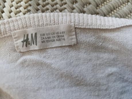 Svetrík 122/128, h&m,128