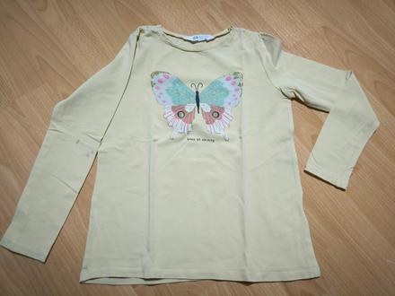 Tričko motýľ h&m, h&m,134