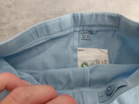 Svetlomodré legíny lindex veľ.98, lindex,98