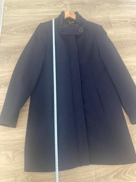 Fialovy kabat do a strih, miss sixty,l