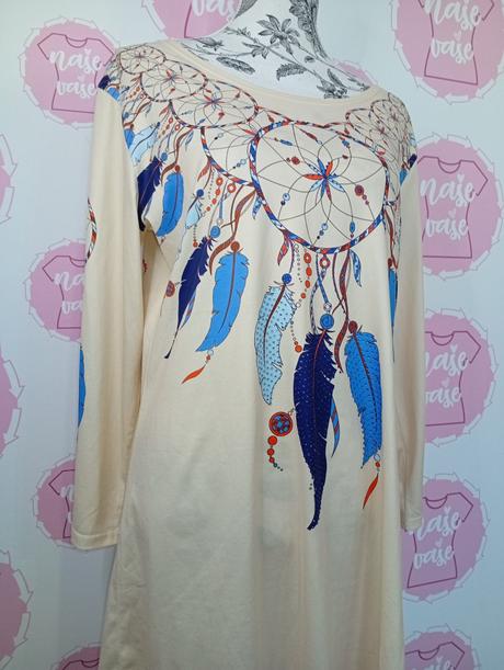 Ľahké zdobené šaty, m