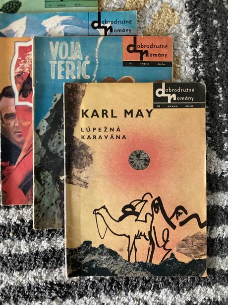 Dobrodružné romány 70te roky, 