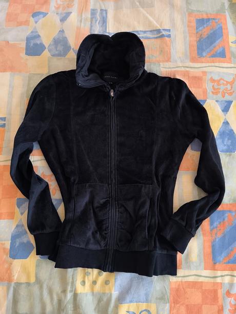 Čierna mikina, miss fiori,38