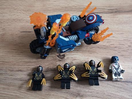 Lego marvel avengers 76123 captain america,