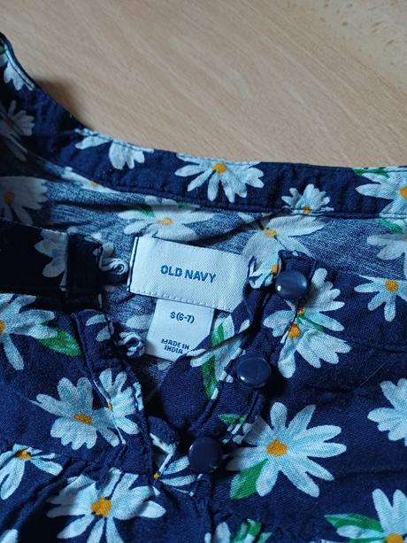 Šaty s margarétkami, old navy,122