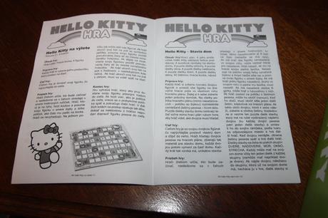 Hello kitty hady a rebríky človeče domčeky,