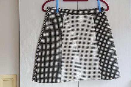 Kockovaná sukňa miss guided m, m