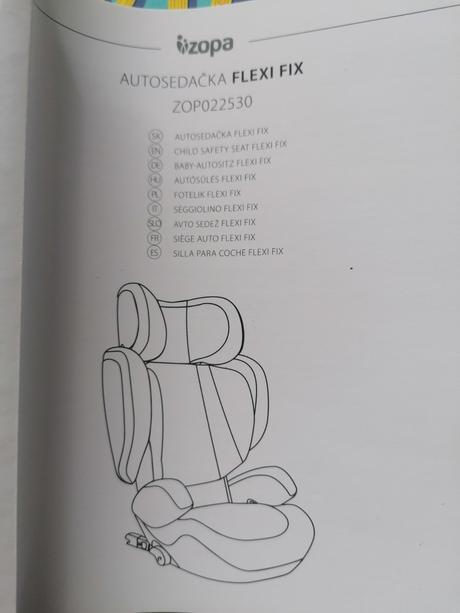 Autosedačka izopa 15-36 kg, 