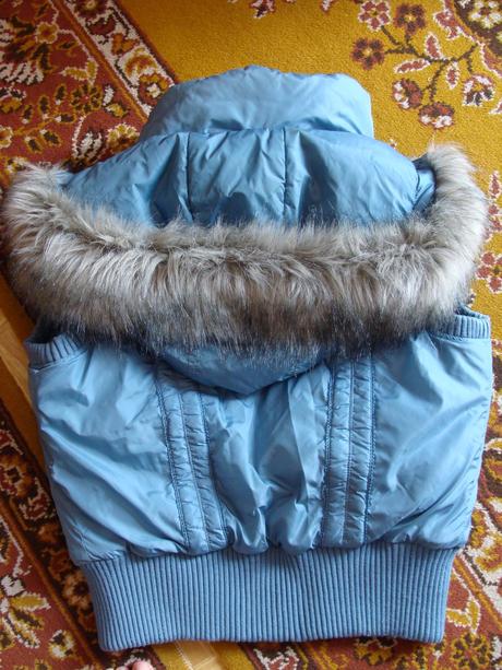 Teplá petrolejovo modrá vesta bay, bay,s