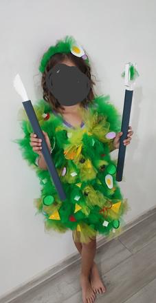 Detský kostým - šalát, 