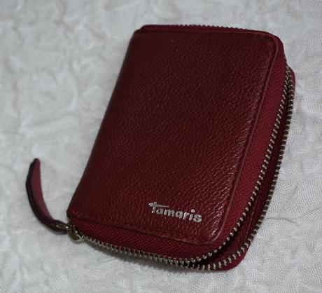 Tamaris peňaženka červená 10,5/8,5cm, tamaris