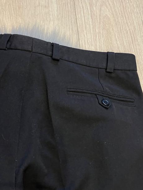 Pánske elegantné nohavice čierne, xl