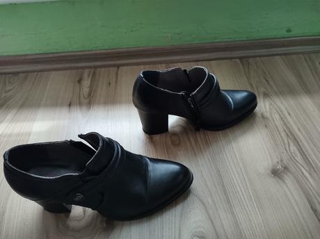 Kožené prechodné topánky, 38