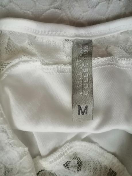 Maslovobiele čipkované šaty, vm, m