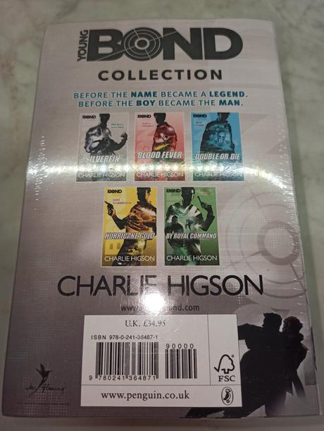 Charlie higson young bond collection, 