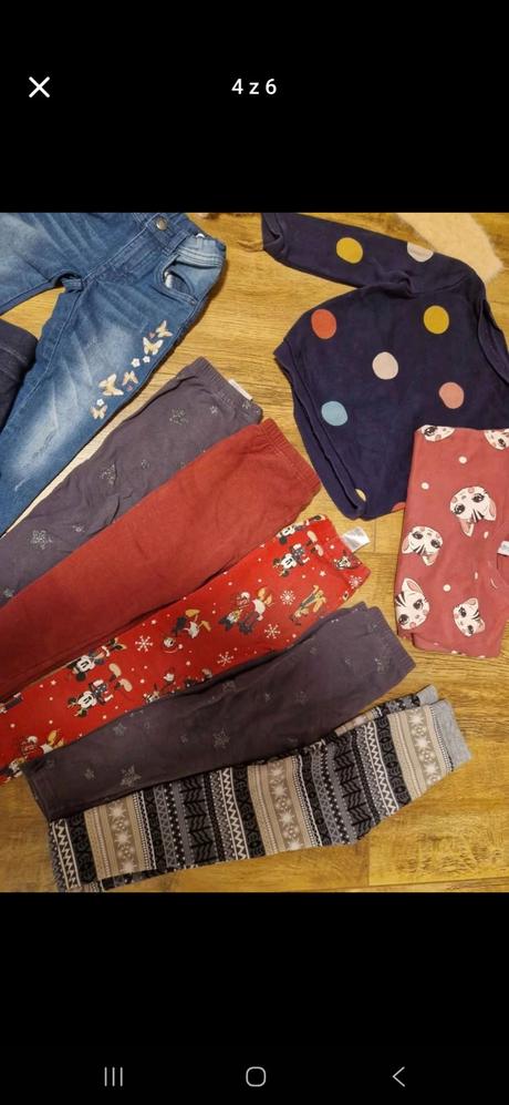 Balík  pre dievčatko č. 110, 104–116