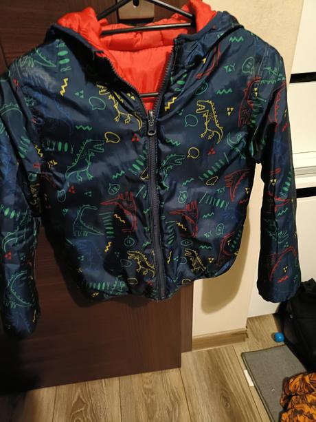 Ľahšia zimná obojstranná vetrovka, 134