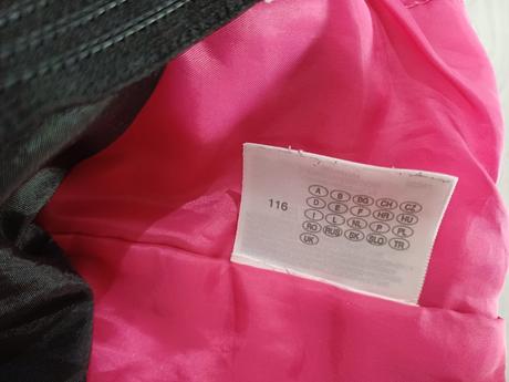 Dievčenská zimná vetrovka, 116