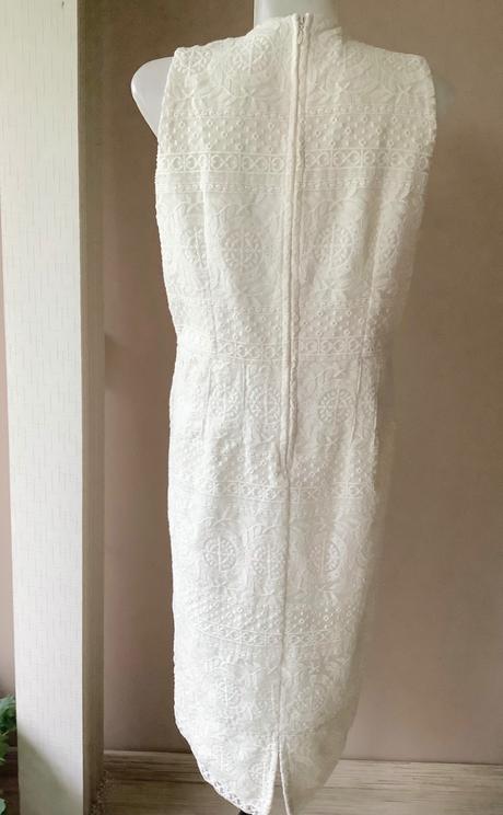 Krásne krajkové šaty 2+1 napoly, h&m,40