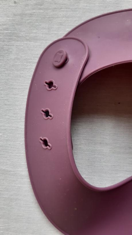 Silikónový a bavlnený  podbradník, 