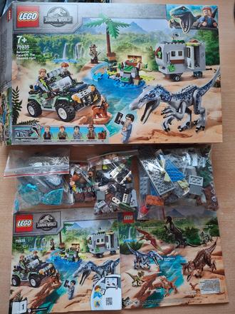 Lego baryonyx 75935 jurský park, 