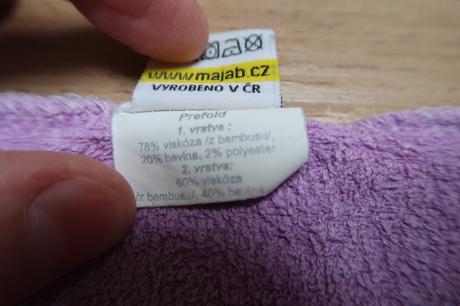 Fialový prefold, majab