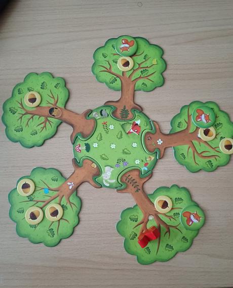 Spoločenská hra - veveričie dobrodružstvá, 