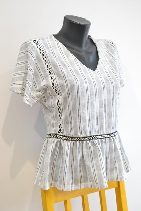 Bielo-šedý top xs, reserved,xs