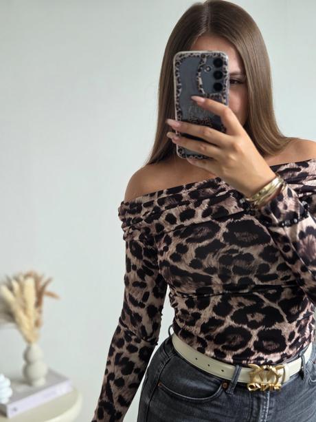 Leo top na ramená xs, xs