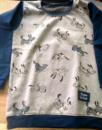 Happy fashion teplucka mikinka, 146