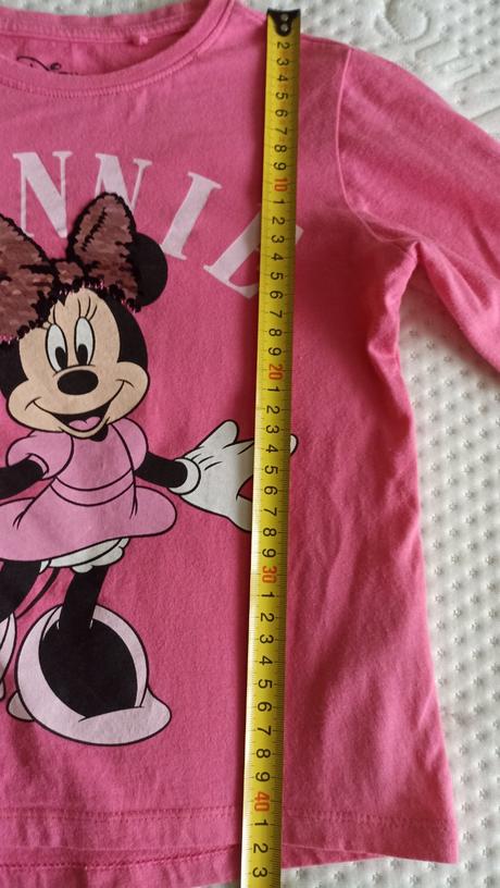 3xtričko s minnie veľ.122-128, disney,122